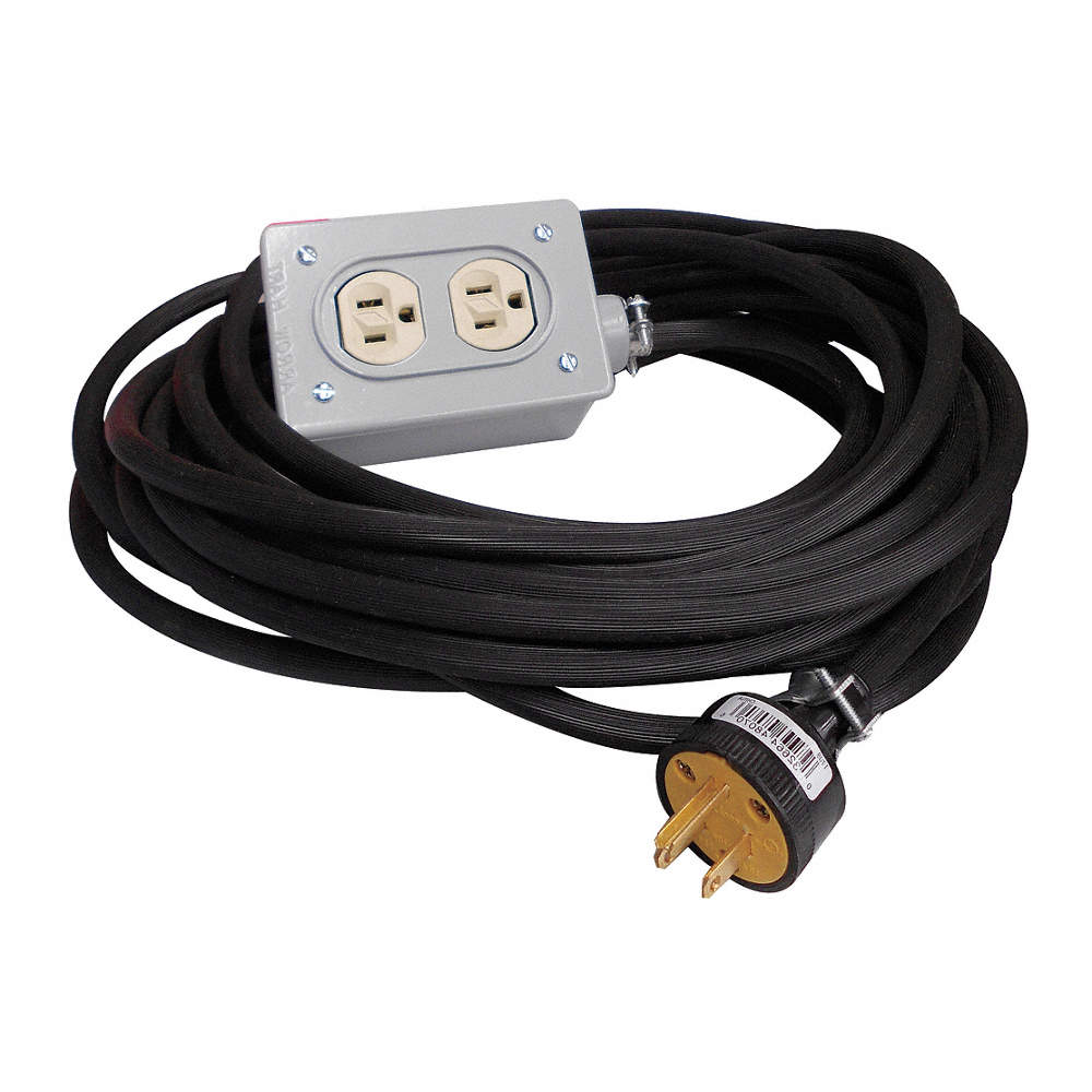 Arrow Hart Extensión WDFS515-15, 2 Salidas, 15A, 15 Metros