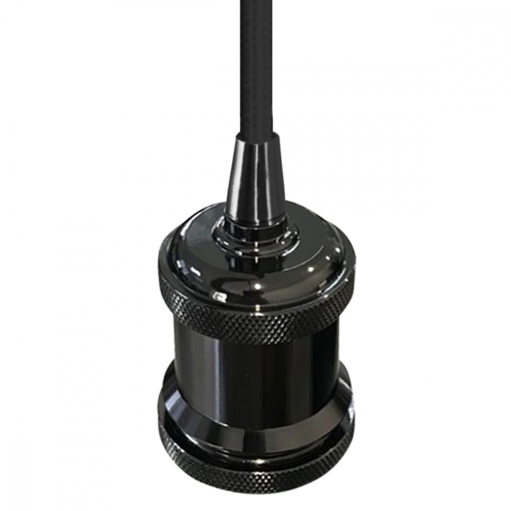 Artlite Lámpara Colgante ADE-602, Interiores, hasta 100W, Base E27, Negro, para Casa - No Incluye Foco