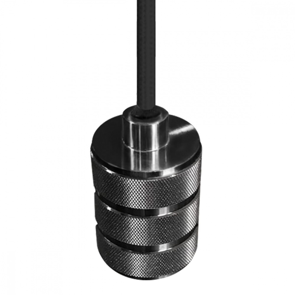 Artlite Lámpara para Techo ADE-605, Interiores, hasta 100W, Base E27, Negro, para Casa - No Incluye Foco