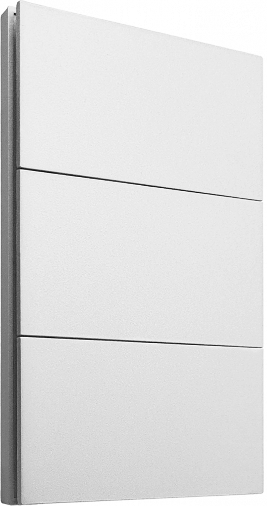 Artlite Apagador APL-703, 3 Botones, 127V, 15A, Blanco