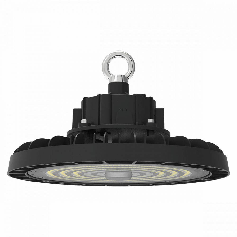 Artlite Lámpara LED de Campana Slim, Exterior, Luz Blanco Frío, 150W, 24000 Lúmenes, Negro, para Iluminación Industrial