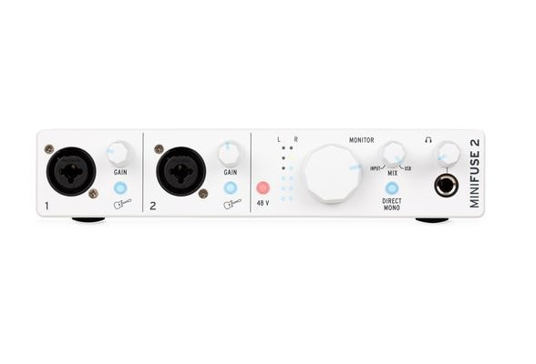 Arturia Interfaz de Audio MiniFuse 2, USB, XLR, Blanco