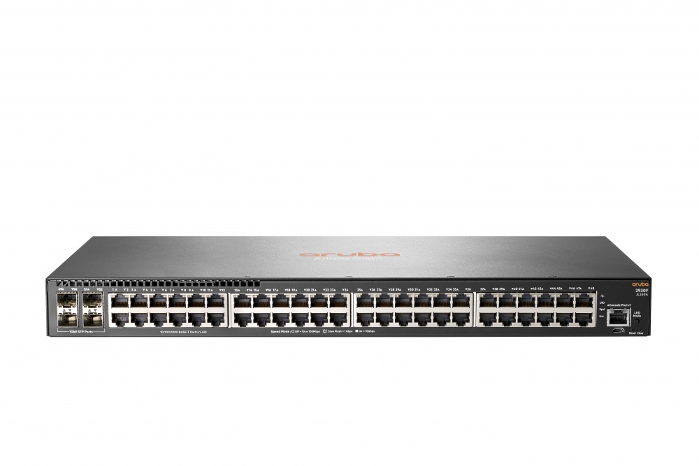 Switch Aruba Gigabit Ethernet 2930F 48G 4SFP 48 Puertos JL260A