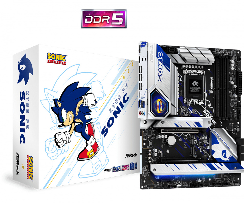Tarjeta Madre ASRock Z790 PG Sonic, ATX, LGA 1700, Intel Z790, 128GB DDR5, HDMI/DP para Intel 