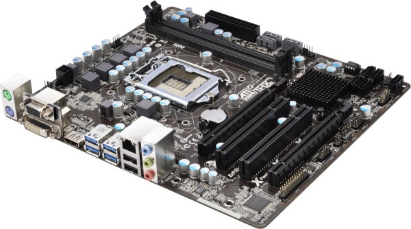 Tarjeta Madre ASRock micro ATX B75M, S-1155, Intel B75, HDMI, 16GB DDR3, para Intel