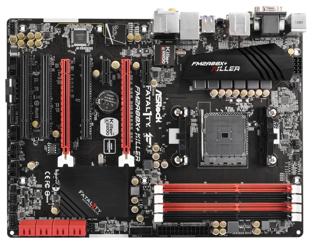 Tarjeta Madre ASRock ATX Fatal1ty FM2A88X+ Killer, S-FM2+, AMD A88X, HDMI, 64GB DDR3, para AMD