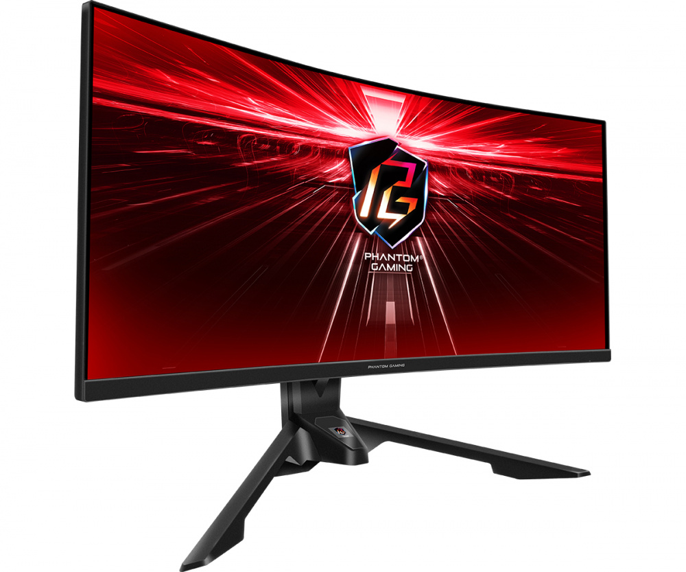 Monitor Gamer Curvo ASRock PG34WQ15R3A OLED 34", 3440x1440 Ultra Wide Quad HD, FreeSync, 165Hz, HDMI/DisplayPort, Bocinas Integradas, Negro 