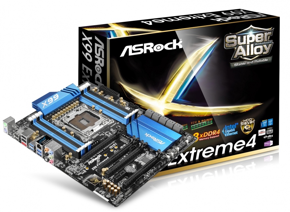 Tarjeta Madre ASRock ATX X99 EXTREME4, S-2011-v3, Intel X99, 128GB DDR4 para Intel