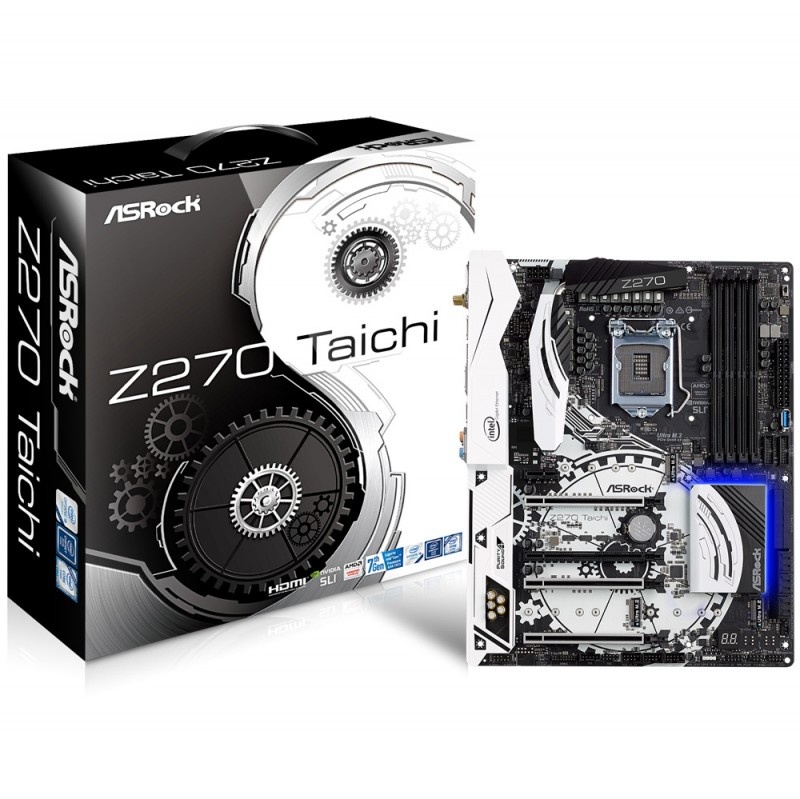 Tarjeta Madre ASRock ATX Z270 Taichi, S-1151, Intel Z270, 64GB DDR4 para Intel