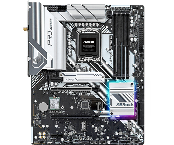 Tarjeta Madre ASRock Z790 PRO RS WIFI, ATX, LGA 1700, Intel Z790, 128GB DDR5, HDMI/DP para Intel 