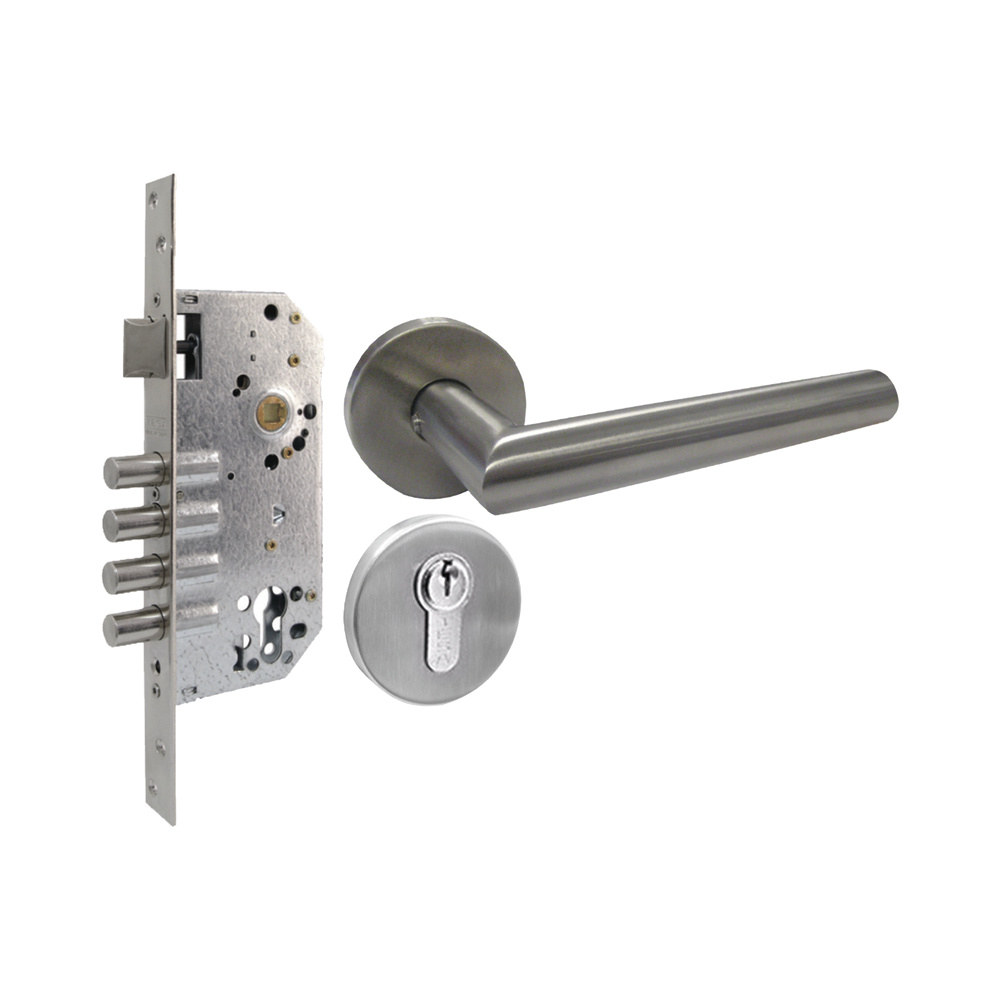 Compra Assa Abloy Kit Manija de Doble Roseta, 3545mm, Cromado, 82473