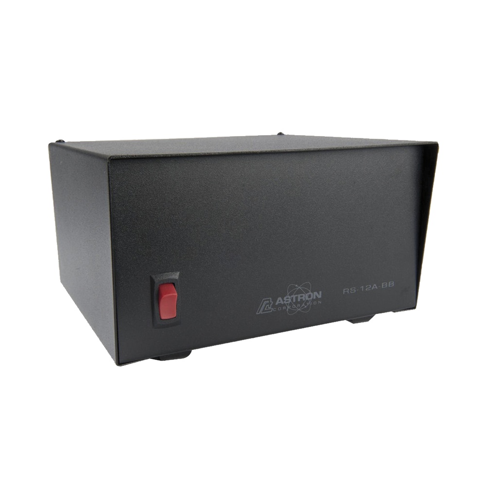 Astron Fuente de Poder  RS-12ABB, Interior, 110V, 12A, con Circuito Cargador de Baterías
