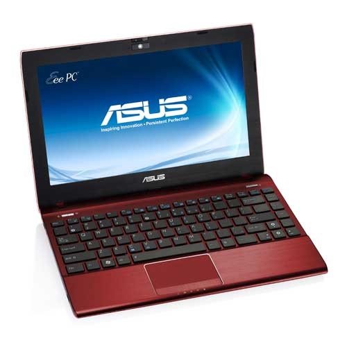 Netbook ASUS Eee PC 1225B 11.6", AMD E-450 1.65GHz, 4GB, 320GB, Windows 7 Starter, Rojo