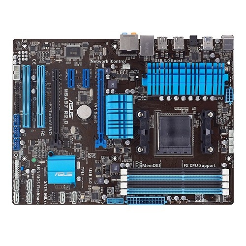 Tarjeta Madre ASUS ATX M5A97 R2.0, S-AM3+, AMD 970, 32GB DDR3, para AMD
