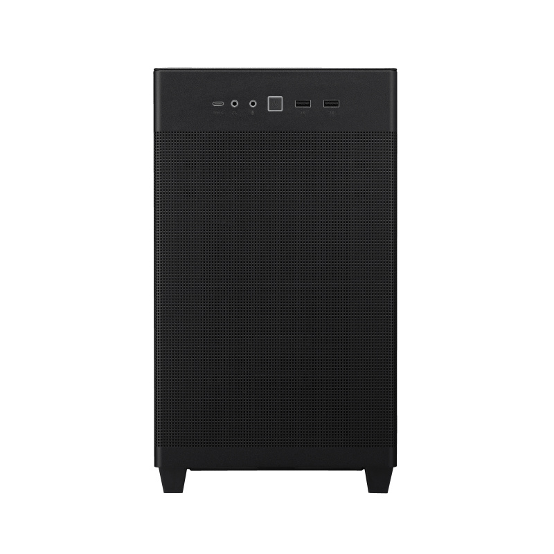 Gabinete ASUS AP201, Mini-Tower, Micro-ATX/Mini-ITX, USB 3.0, sin Fuente, 1 Ventilador Instalado, Negro 