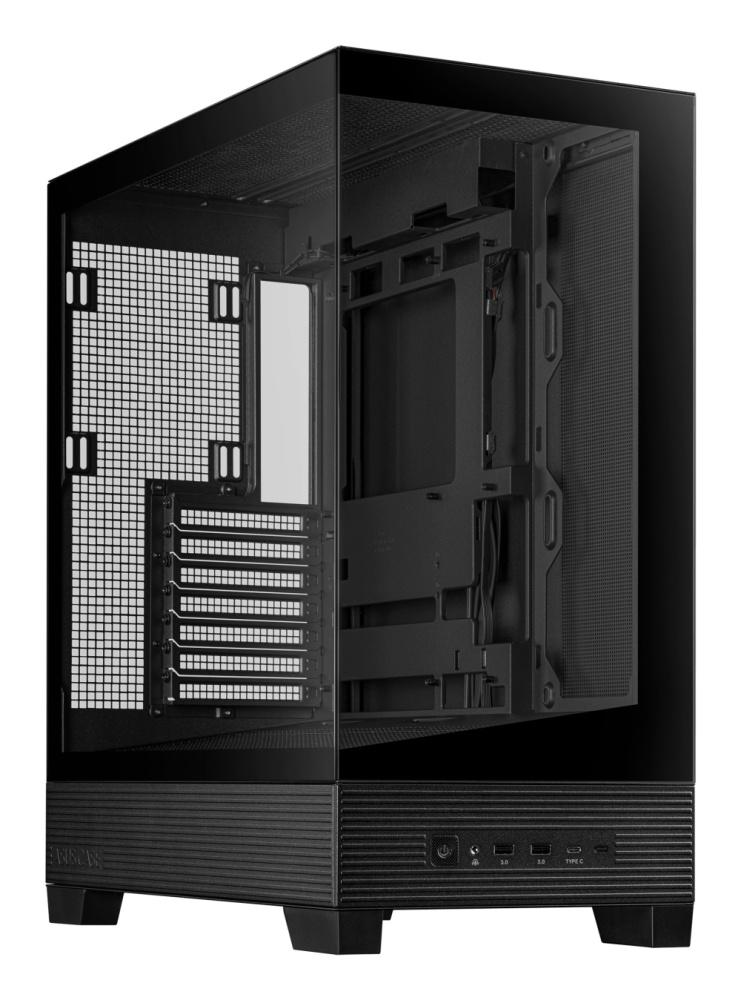 Gabinete ASUS A31, Midi-Tower, ATX/Micro-ATX/Mini-ITX, USB 3.0, sin Fuente, sin Ventiladores Instalados, Negro