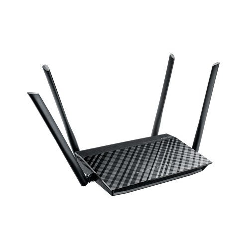 Router ASUS Fast Ethernet de Banda Dual RT-AC1200, Inalámbrico, 867 Mbit/s, 4x RJ-45, 2.4/5GHz, con 4 Antenas Externas de 5dBi