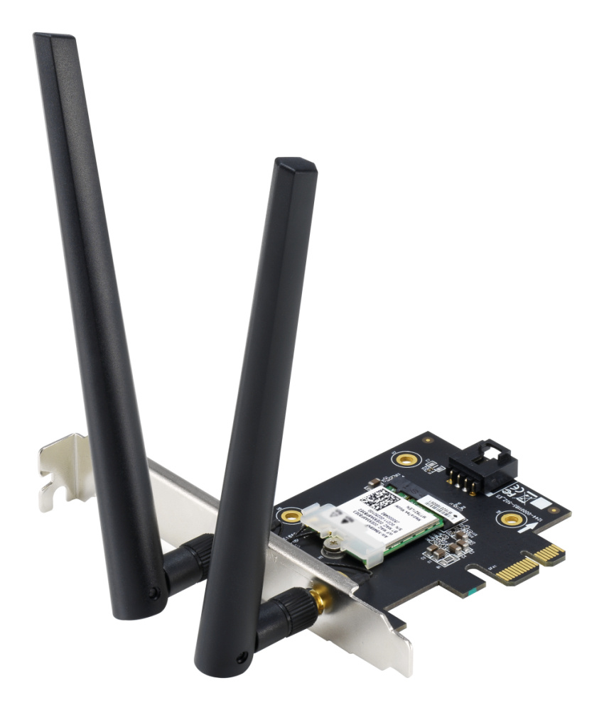 ASUS Tarjeta de Red PCE-AX1800, 1775Mbit/s PCI Express, 2 Antenas, Wi-Fi 6