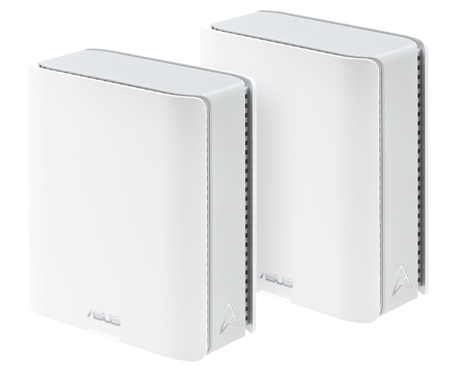 ASUS Router con Sistema de Red Wi-Fi en Malla ZenWiFi BT10, 3 x RJ-45, 5764 Mbit/s WLAN, Triple Banda 2.4/5/6 GHz, Wi-Fi 7, 8 Antenas Internas, 2 Piezas
