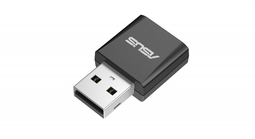 ASUS Adaptador de Red USB BE92 Nano, Inalámbrico, WLAN, 2882Mbit/s, Triple Banda 2.4/5/6 GHz