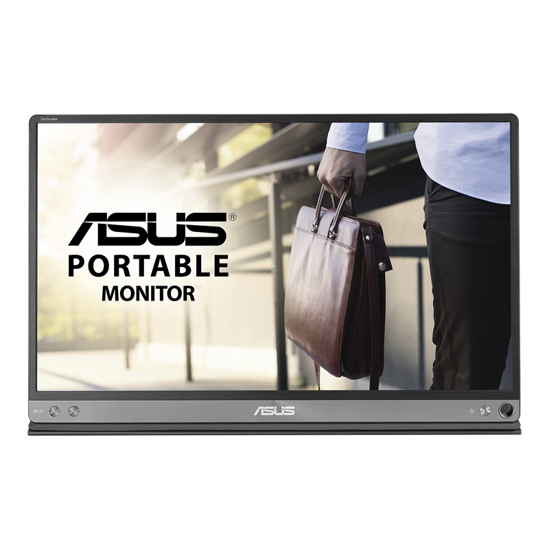 Monitor Portátil ASUS ZenScreen MB16AC LCD 15.6", Full HD, Gris