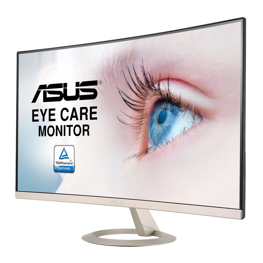 Monitor Curvo ASUS VZ27VQ LCD 27'', Full HD, HDMI, Bocinas Integradas (2 x 4W), Negro/Oro