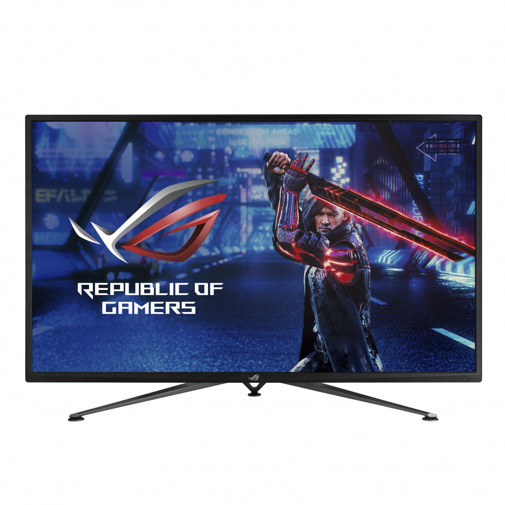 Monitor Gamer ASUS ROG Strix XG43UQ LED 43", 3840x2160 4K Ultra HD, FreeSync, 144Hz, HDMI/DisplayPort, Bocinas Integradas, Blanco 