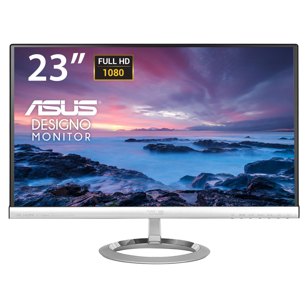 Monitor ASUS MX239H LCD 23'', Full HD, HDMI, Bocinas Integradas (2 x 3W), Negro