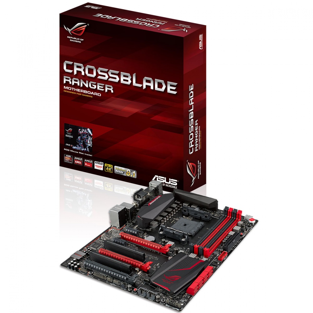 Tarjeta Madre ASUS ATX Crossblade Ranger, S-FM2+, A88X, HDMI, 64GB DDR3, para AMD