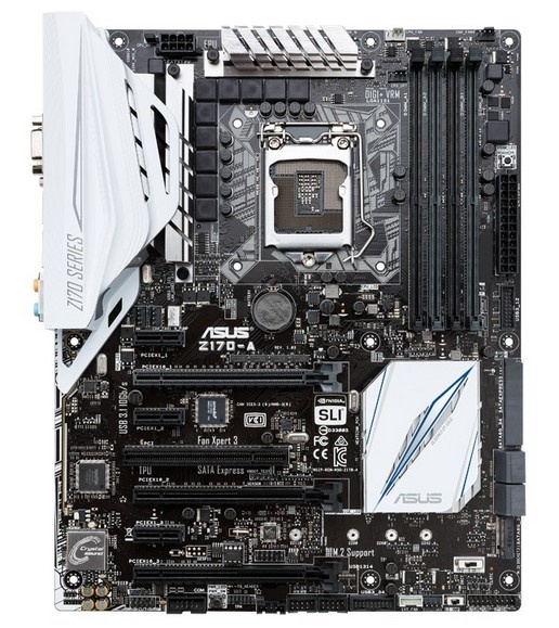 Tarjeta Madre ASUS ATX Z170-A, Intel Z170, HDMI, 64GB DDR4 para Intel ― Requiere Actualización de BIOS para trabajar con Procesadores de 7ma Generación