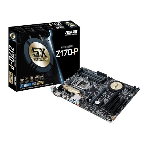 Tarjeta Madre ASUS ATX Z170-P, S-1151, Intel Z170, HDMI, 64GB DDR4 para Intel ― Requiere Actualización de BIOS para trabajar con Procesadores de 7ma Generación