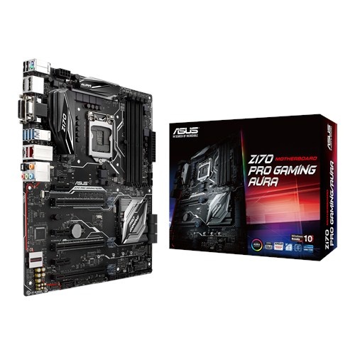 Tarjeta Madre ASUS ATX Z170 Pro Gaming/Aura, S-1151, Intel Z170, 64GB DDR4 para Intel