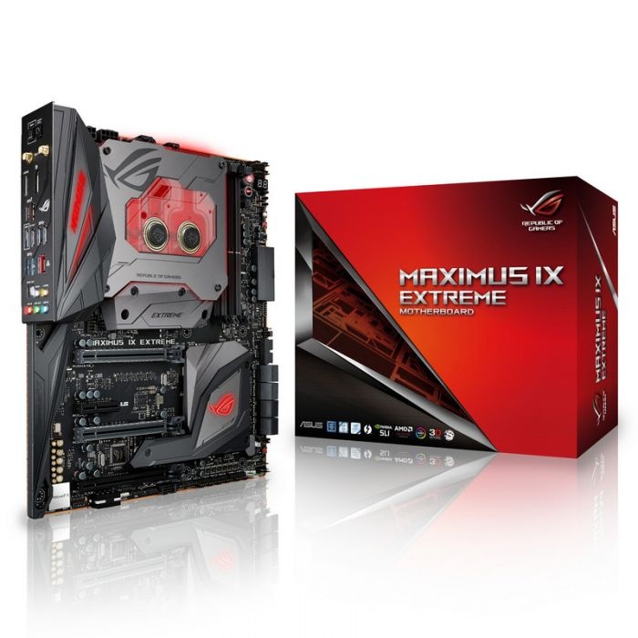 Tarjeta Madre ASUS ATX MAXIMUS IX EXTREME, S-1151, Intel Z270, HDMI, 64GB DDR4 para Intel