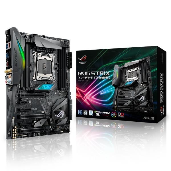 Tarjeta Madre ASUS ATX ROG STRIX X299-E GAMING, S-2066, Intel X299, 128GB DDR4, para Intel