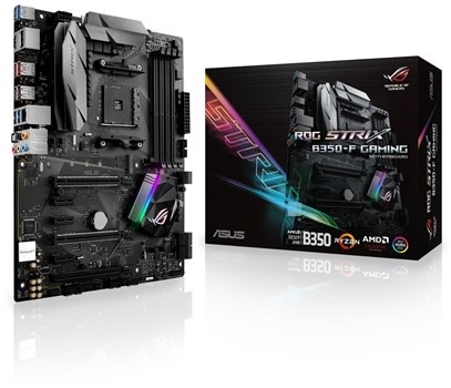 Tarjeta Madre ASUS ATX ROG STRIX B350-F GAMING, S-AM4, AMD B350, HDMI, 64GB DDR4 para AMD