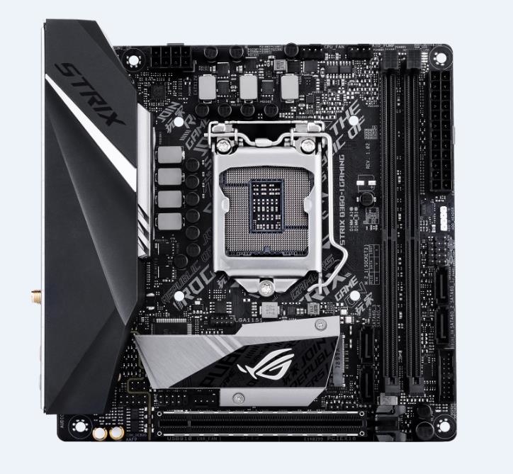 Tarjeta Madre ASUS mini ITX ROG STRIX B360-I GAMING, S-1151, Intel B360, HDMI, 32GB DDR4 para Intel