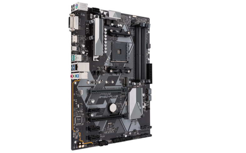 Tarjeta Madre ASUS ATX PRIME B450-PLUS, S-AM4, AMD B450, HDMI, 64GB DDR4 para AMD