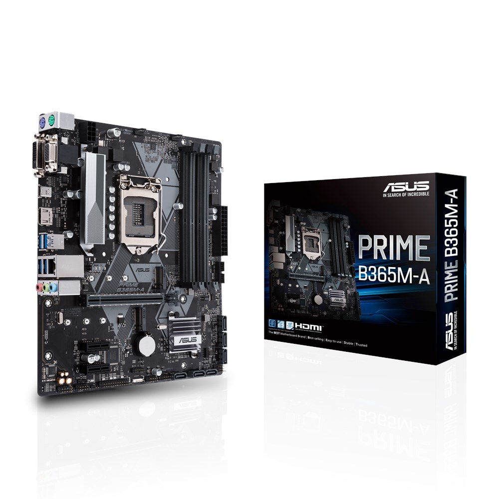 Tarjeta Madre ASUS micro ATX Prime B365M-A, S-1151, Intel B365, HDMI, 64GB DDR4 para Intel