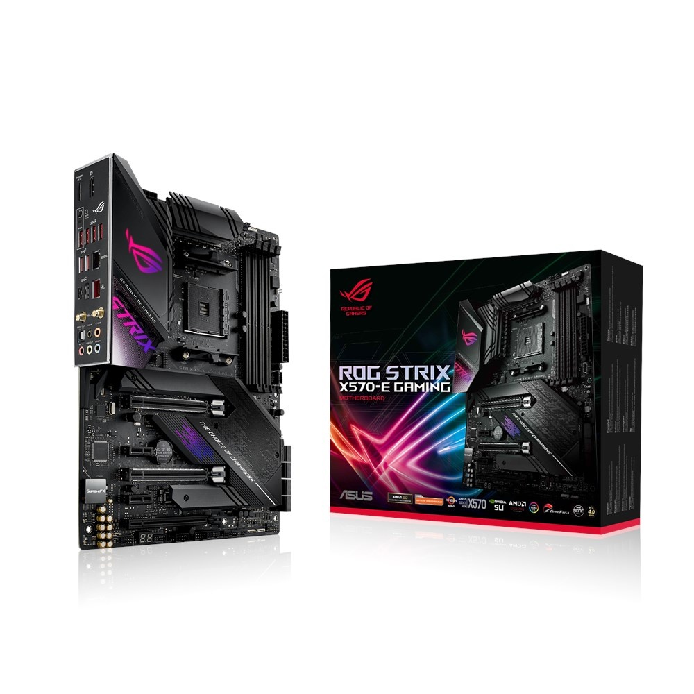 Tarjeta Madre ASUS ATX ROG Strix X570-E Gaming, S-AM4, AMD X570, HDMI, 128GB DDR4 para AMD ― Requiere Actualización de BIOS para la Serie Ryzen 5000