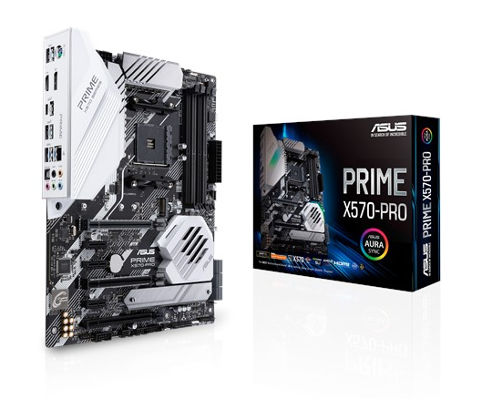 Tarjeta Madre ASUS ATX PRIME X570-PRO, S-AM4, AMD X570, HDMI, 128GB DDR4 para AMD Ryzen ― Requiere Actualización de BIOS para la Serie Ryzen 5000