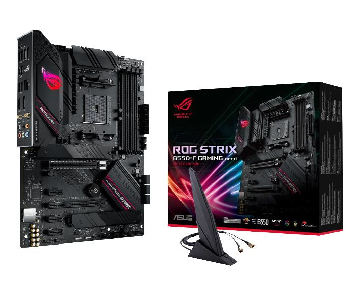 Tarjeta Madre ASUS ATX ROG STRIX B550-F GAMING (WI-FI), S-AM4, AMD B550, HDMI, max. 128GB DDR4 para AMD ― Requiere Actualización de BIOS para la Serie Ryzen 5000