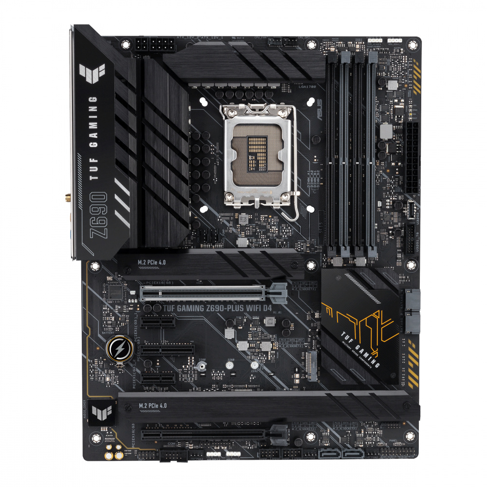 Tarjeta Madre ASUS ATX TUF Gaming Z690-PLUS WIFI D4, S-1700, Intel Z690, HDMI, 128GB DDR4 para Intel ― Requiere Actualización de BIOS para Procesadores Intel 13va. Generación