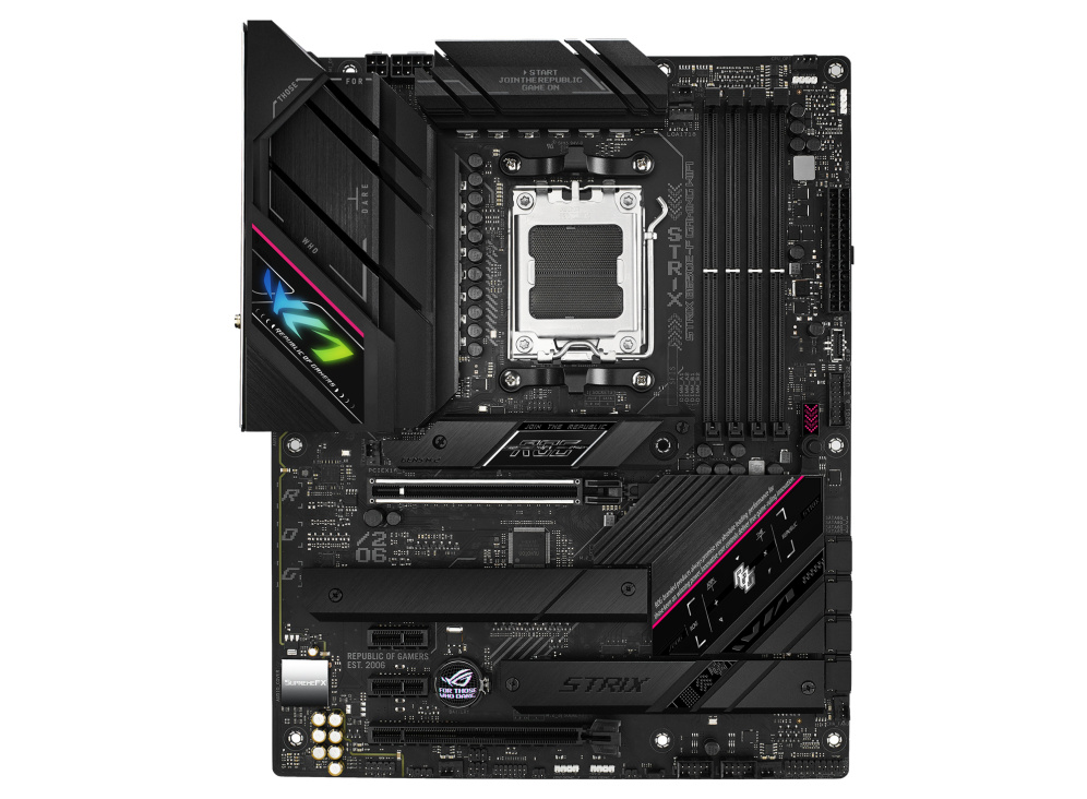 Tarjeta Madre ASUS ROG Strix B650E-F GAMING WIFI, ATX, Socket AM5, AMD B650, 128GB DDR5, HDMI/DP para AMD
