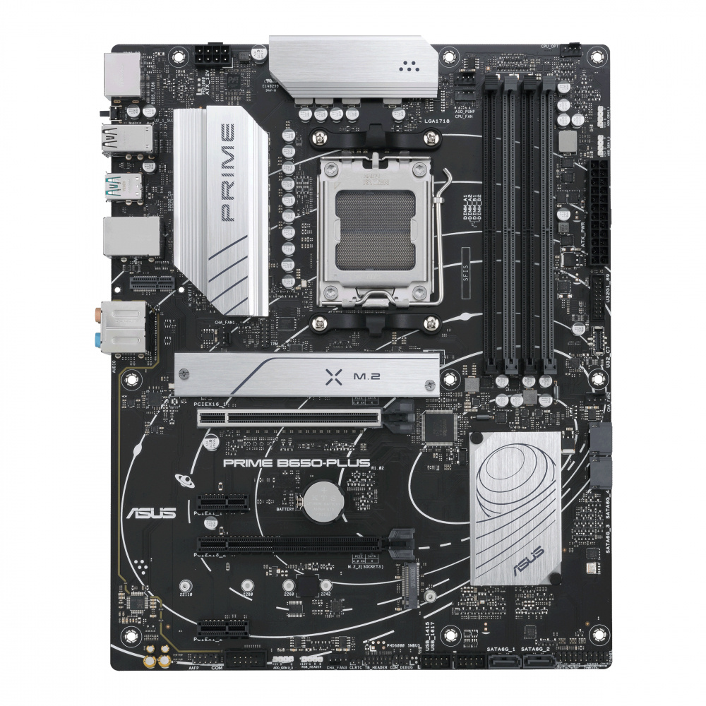 Tarjeta Madre ASUS ATX PRIME B650-PLUS, S-AM5, AMD B650, HDMI, 128GB DDR5 para AMD