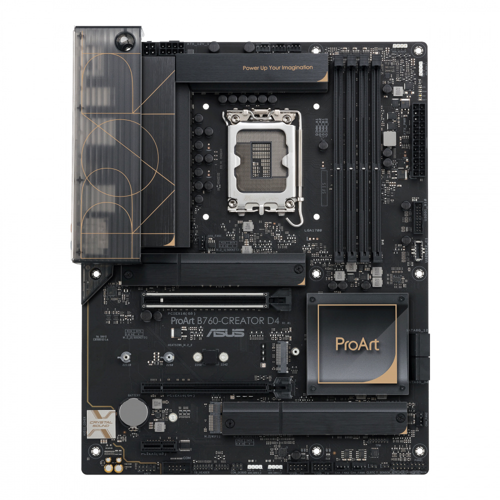 Tarjeta Madre ASUS ProArt B760-CREATOR D4, ATX, LGA 1700, Intel B760, 128GB DDR4, HDMI/DP para Intel 