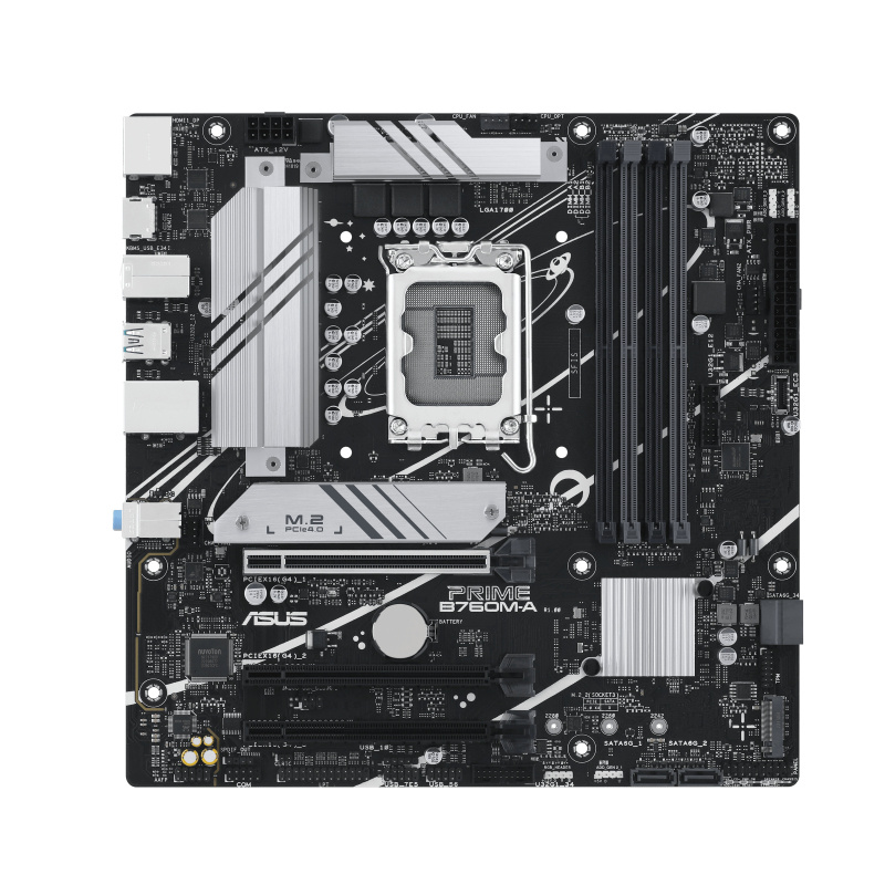 Tarjeta Madre ASUS Prime B760M-A-CSM, Micro-ATX, LGA 1700, Intel B760, 128GB DDR5, HDMI/DP para Intel