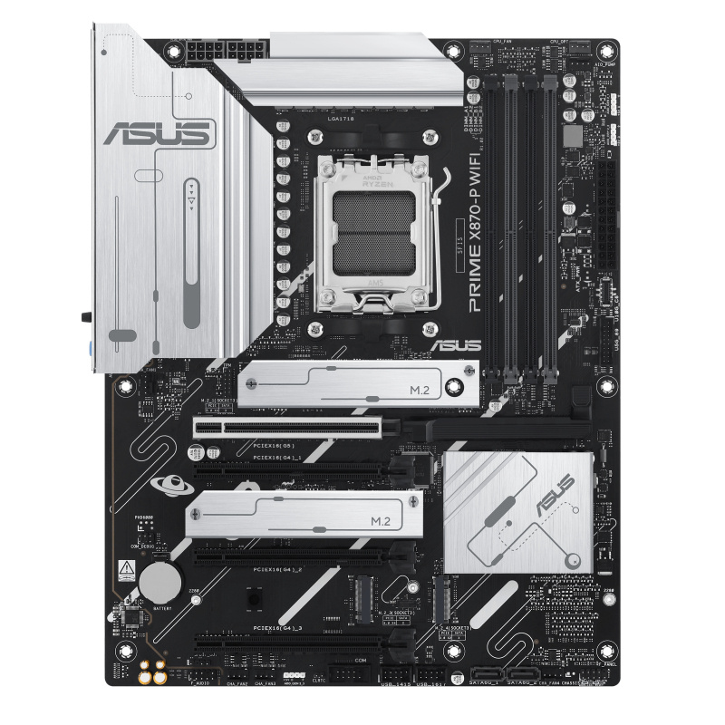Tarjeta Madre ASUS PRIME X870-P WIFI, ATX, Socket AM5, AMD X870, 192GB DDR5, HDMI para AMD