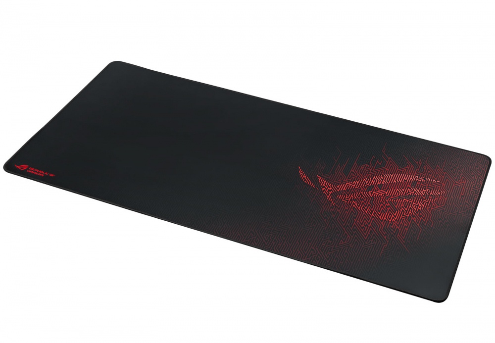 Mousepad ASUS ROG Sheath, 90 x 44cm, Grosor 3mm, Negro/Rojo