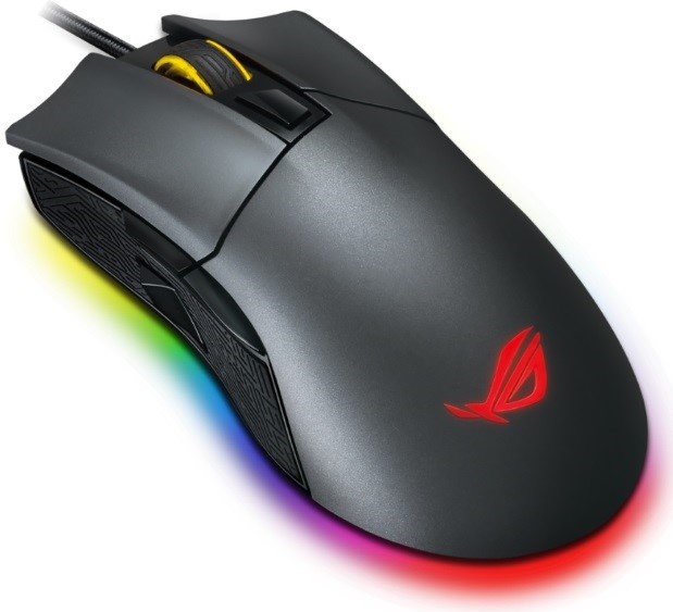 Mouse Gamer ASUS Óptico Rog Gladius II, Alámbrico, USB, 12.000DPI, Negro