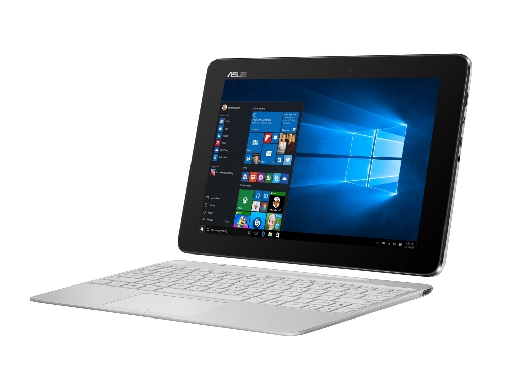 ASUS 2 en 1 Transformer Book T100HA 10.1'', Intel Atom x5-Z8500 1.44GHz, 4GB, 64GB, Windows 10 Home 64-bit, Blanco